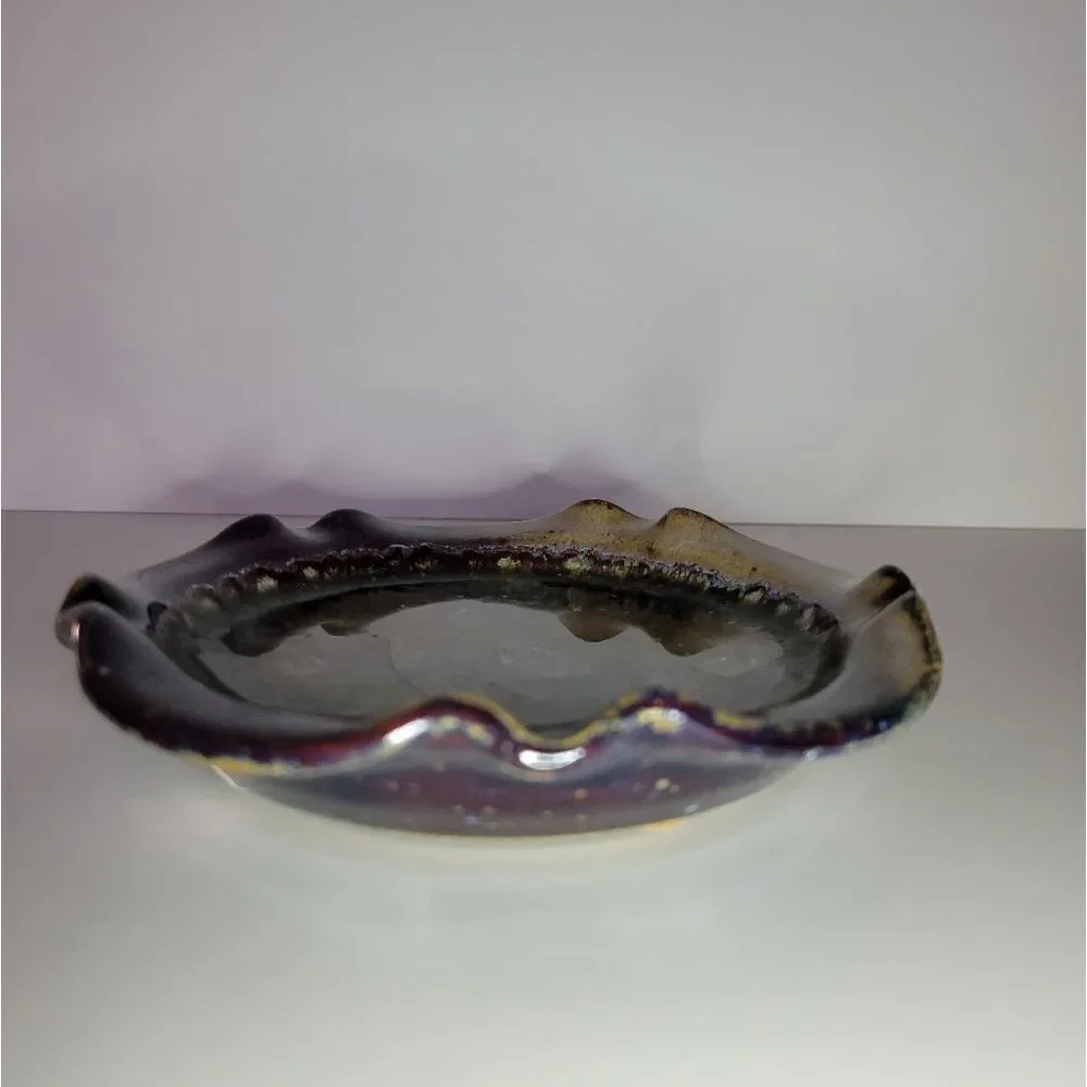 Down To Earth Pottery Candle Holder/Dish